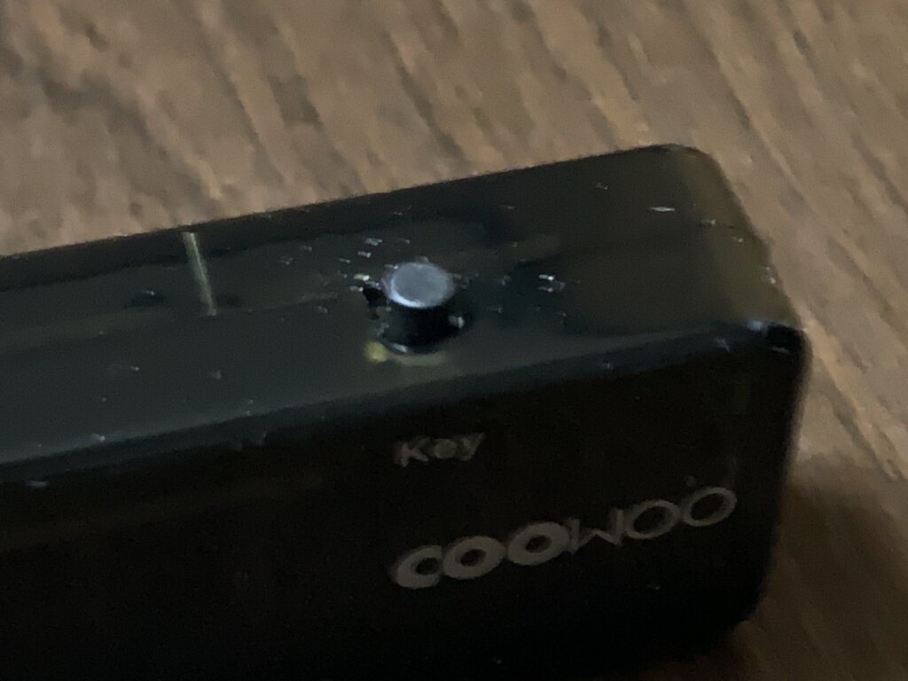 COOWOO J7-t Keyボタン