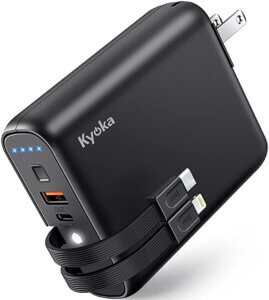 KYOKA モバイルバッテリー 9600mAh
